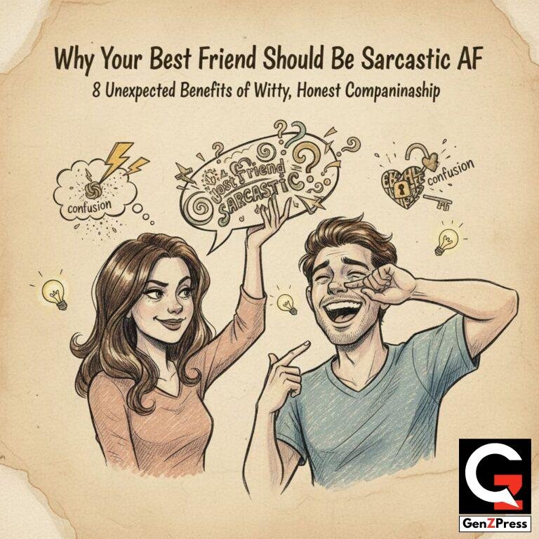 Why Your Best Friend Should Be Sarcastic