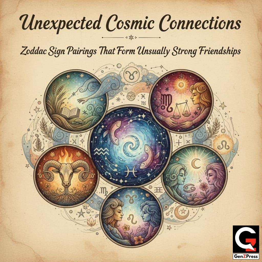 Unexpected Cosmic Connections: 6 Zodiac Sign Pairings That Form Unusually Strong Friendships