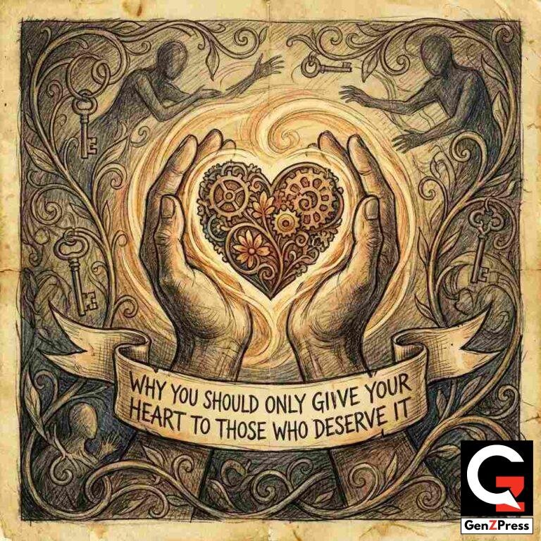 Why You Should Only Give Your Heart to Those Who Deserve It
